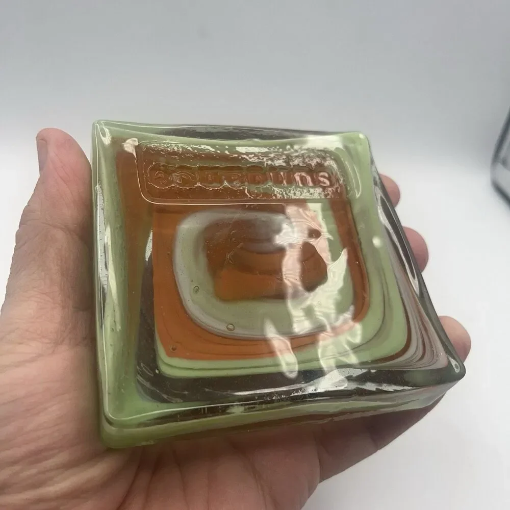 Handblown Glass Decor With Sundance Logo